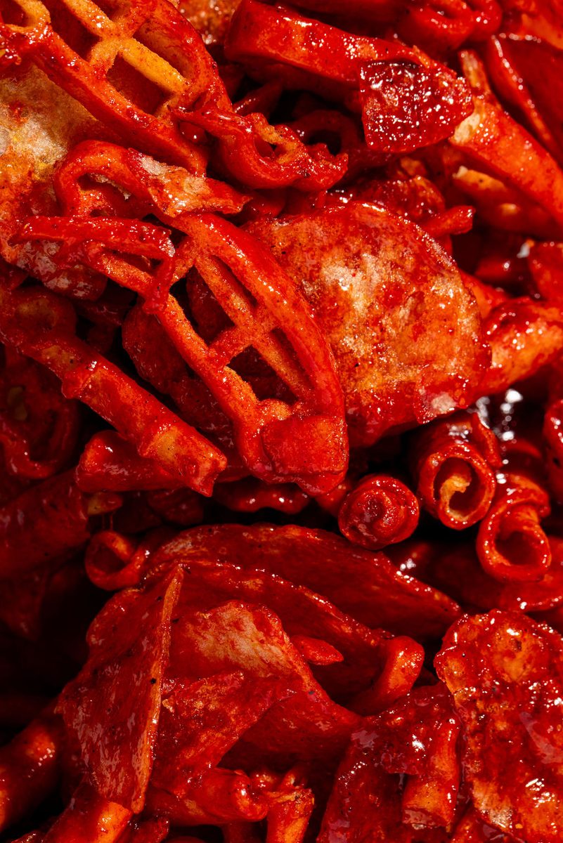 Takis Fuego, Chips Fuego y Runners de cerca